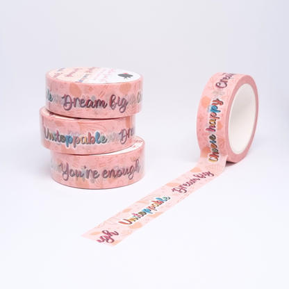 Positive Affirmation Washi Tape